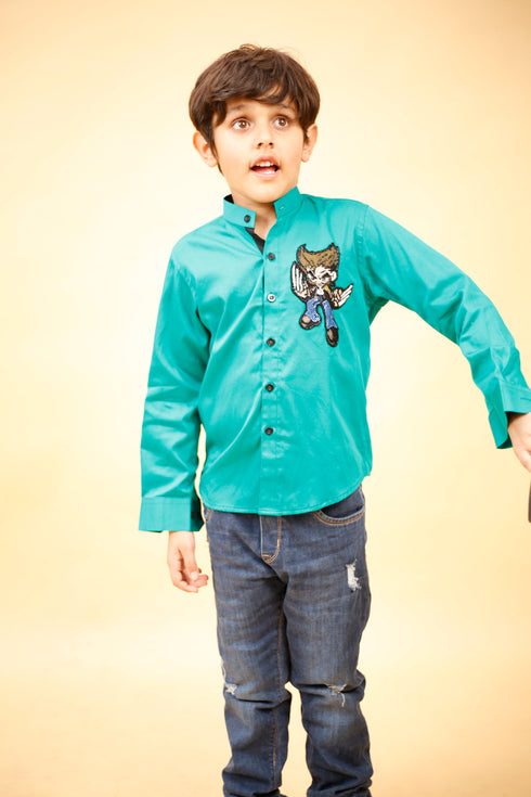 Sonic Embroidery Shirt